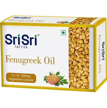 Picture of Sri Sri Tattva Fenugreek Oil Veg Capsule