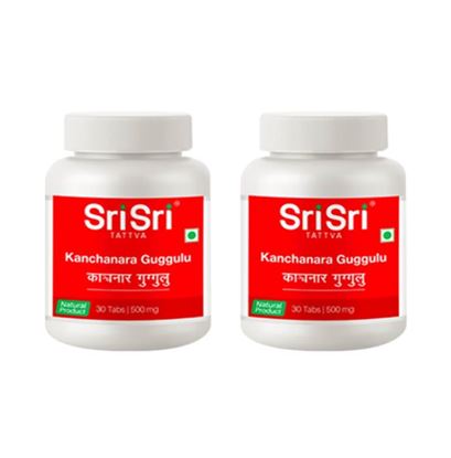 Picture of Sri Sri Tattva Kanchanara Guggulu 500mg Tablet Pack of 2