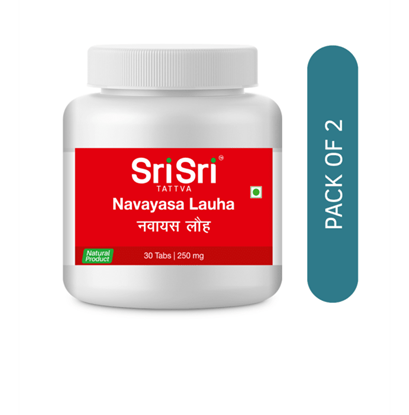 Picture of Sri Sri Tattva Navayasa Lauha 250mg Tablet Pack of 2