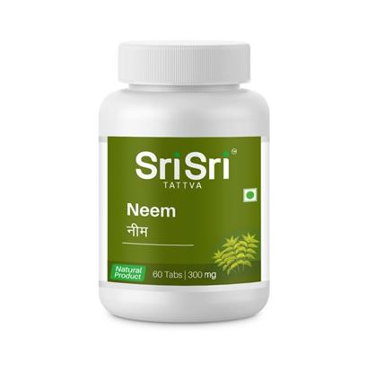 Picture of Sri Sri Tattva Neem 300mg Tablet Pack of 2