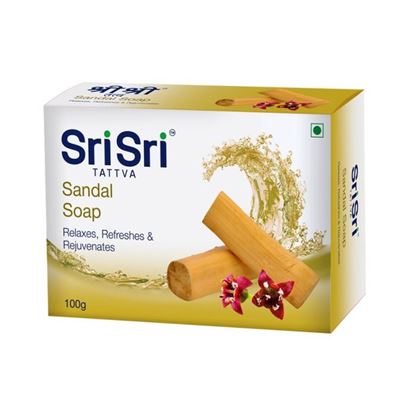 Picture of Sri Sri Tattva Sandal Soap Pack of 4