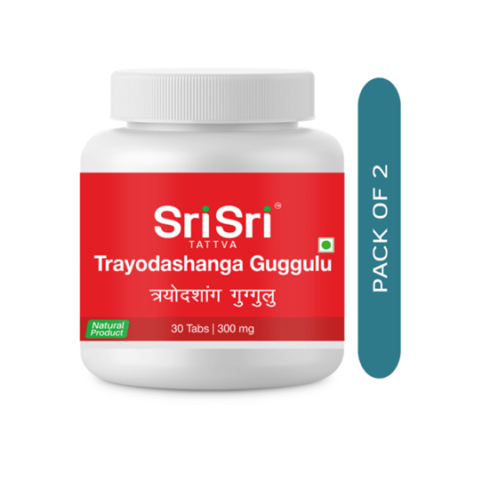 Picture of Sri Sri Tattva Trayodashanga Guggulu 500mg Tablet Pack of 2