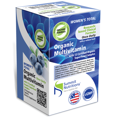 Picture of Summit Nutritions Women's Total Organic Multivitamins Tablet