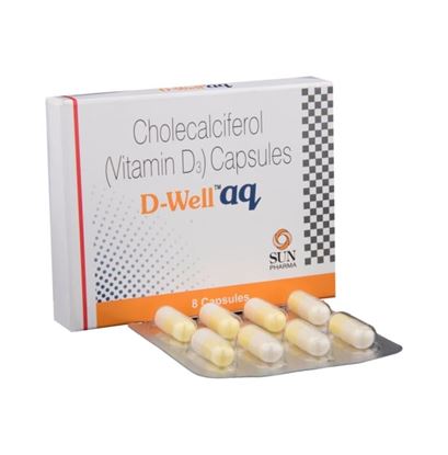 Picture of D-Well AQ 60000IU Capsule