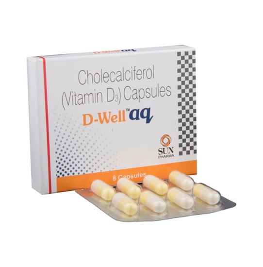 Picture of D-Well AQ 60000IU Capsule