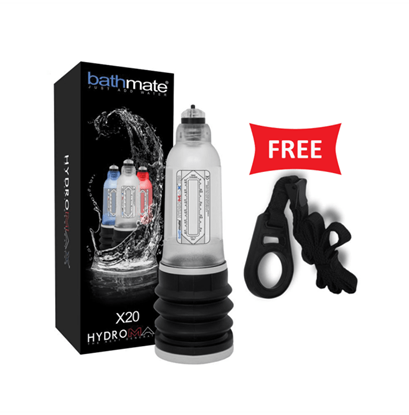 Picture of Bathmate Hydromax X20 Male Enhancement Penis Enlargement Pump with Shower Strap