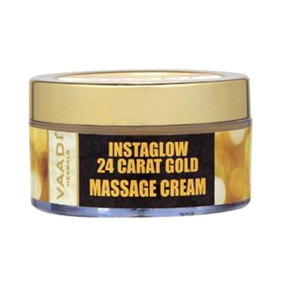 Picture of Vaadi Herbals 24 Carat Gold Massage Cream - Kokum Butter & Wheatgerm Oil