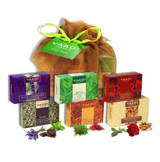 Picture of Vaadi Herbals Assorted Soaps Gift Pack