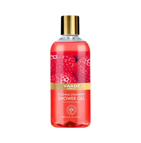 Picture of Vaadi Herbals Blushing Strawberry Shower Gel