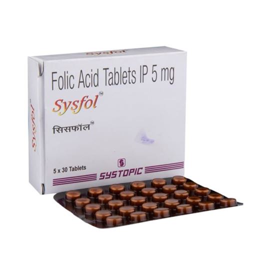 Picture of Sysfol 5mg Tablet