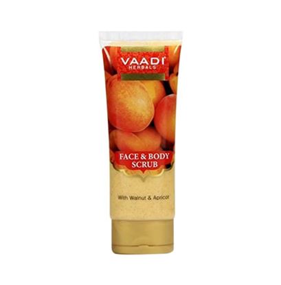 Picture of Vaadi Herbals Face and Body Scrub with Walnut and Apricot