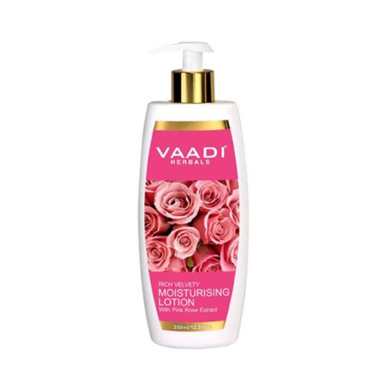 Picture of Vaadi Herbals Moisturising Lotion with Pink Rose Extract