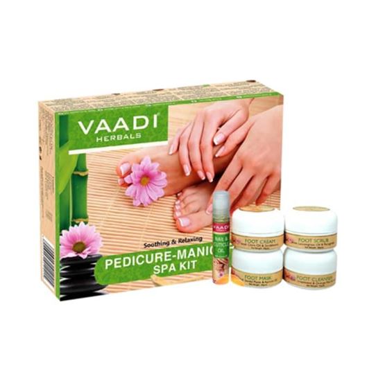 Picture of Vaadi Herbals Pedicure Manicure Spa Kit - Soothing & Refreshing 135gm