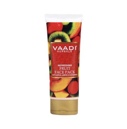 Picture of Vaadi Herbals Refreshing Fruit Face Pack with Apple Lemon & Cucumber