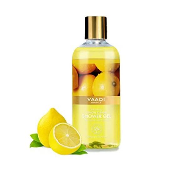 Picture of Vaadi Herbals Refreshing Lemon & Basil Shower Gel