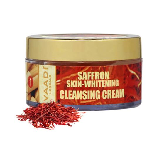 Picture of Vaadi Herbals Saffron Skin-Whitening Cleansing Cream