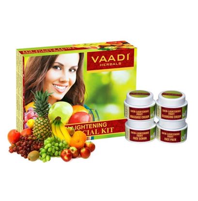 Picture of Vaadi Herbals Skin-Lightening Fruit Facial Kit 70gm