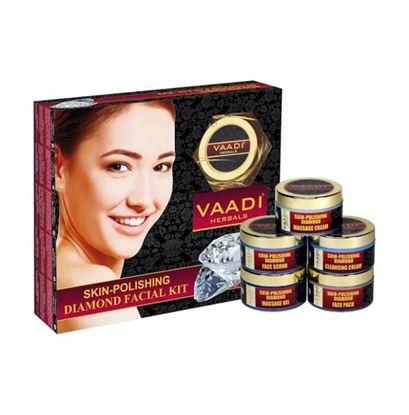 Picture of Vaadi Herbals Skin-Polishing Diamond Facial Kit 270gm