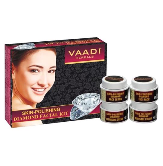 Picture of Vaadi Herbals Skin-Polishing Diamond Facial Kit 70gm