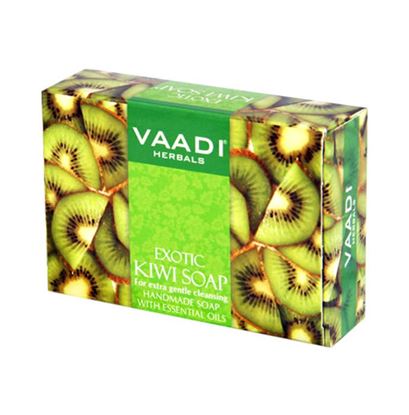 Picture of Vaadi Herbals Super Value Pack of 6 Exotic Kiwi Soap with Green Apple Extract