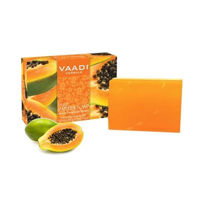 Picture of Vaadi Herbals Super Value Pack of Fresh Papaya Soap Pack of 6