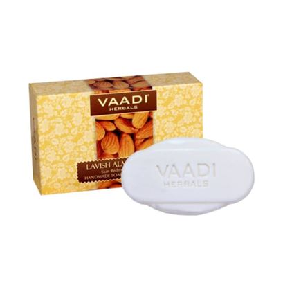 Picture of Vaadi Herbals Value Pack of 3 Lavish Almond Soap (75gm Each)