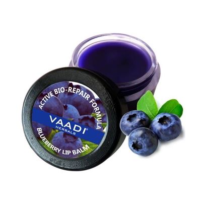 Picture of Vaadi Herbals Value Pack of 4 Lip Balm (10gm Each) Blueberry Mojito