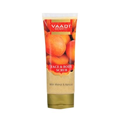 Picture of Vaadi Herbals Value Pack of Face & Body Scrub with Walnut & Apricot Pack of 2