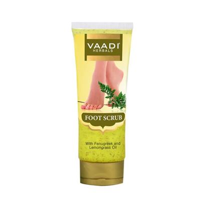 Picture of Vaadi Herbals Value Pack of Foot Scrub With Fenugreek & Lemongrass Oil Pack of 2