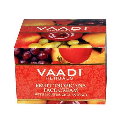 Picture of Vaadi Herbals Value Pack of Fruit Tropicana Face Cream With Honeysuckle Extract Pack of 3