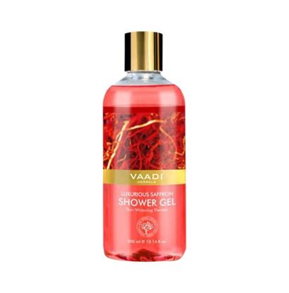 Picture of Vaadi Herbals Value Pack of Luxurious Saffron Shower Gel Pack of 2