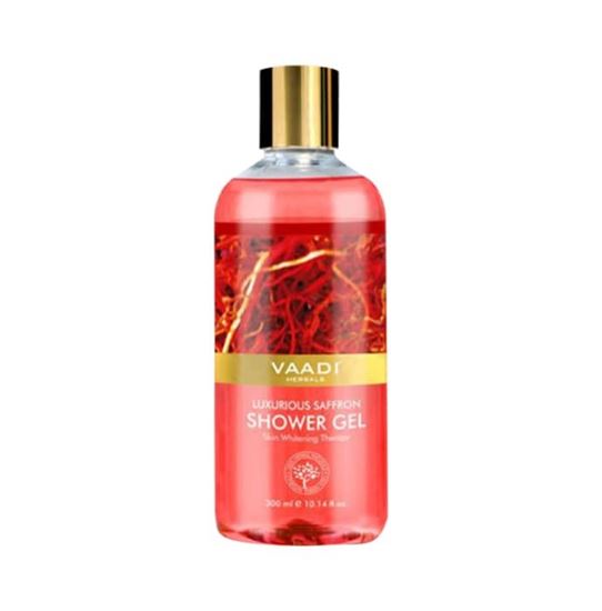 Picture of Vaadi Herbals Value Pack of Luxurious Saffron Shower Gel Pack of 2