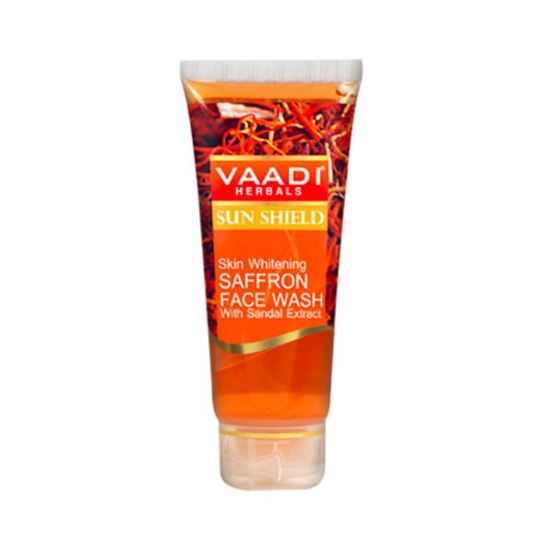 Picture of Vaadi Herbals Value Pack of Skin Whitening Saffron Face Wash with Sandal Extract