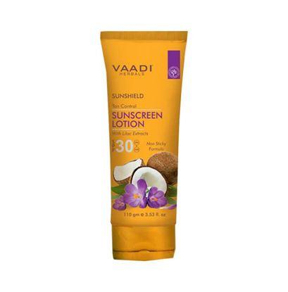 Picture of Vaadi Herbals Value Pack of Sunscreen Lotion SPF-30 with Lilac Extract Pack of 2