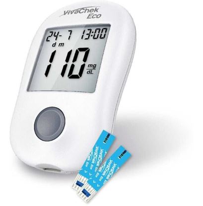 Picture of VivaChek Eco Glucometer Kit with 10 Test Strips Free