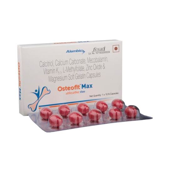 Picture of Osteofit Max Soft Gelatin Capsule