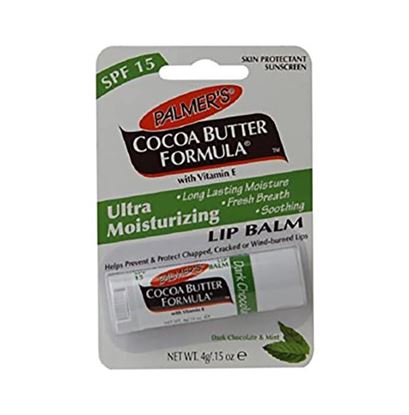 Picture of Palmer's Cocoa Butter Formula Ultra Moisturizing Lip Balm Dark chocolate & mint
