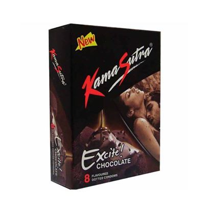 Picture of Kamasutra Excite Condom Chocolate