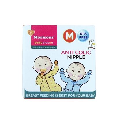 Picture of Morisons Baby Dreams Anti Colic Nipple M