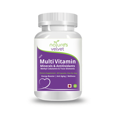 Picture of Natures Velvet Lifecare Multi Vitamin Minerals & Antioxidants with Methylcobalamin Capsule