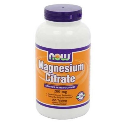 Picture of NOW Foods Magnesium Citrate 200mg Capsule