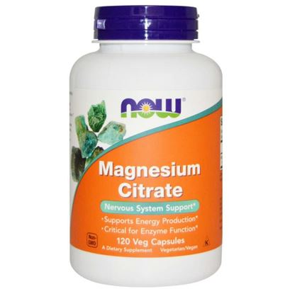 Picture of NOW Foods Magnesium Citrate Veg Capsule