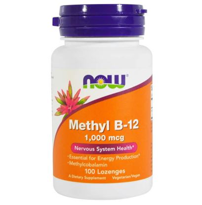 Picture of NOW Foods Methyl B-12 1000mcg Lozenges