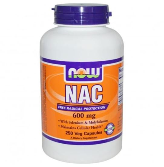 Picture of NOW Foods NAC 600mg Veg Capsule