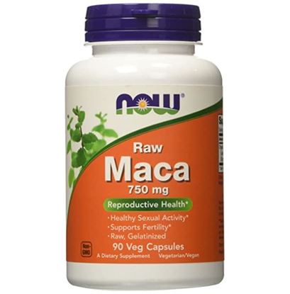 Picture of NOW Foods Raw Maca 750mg Veg Capsule