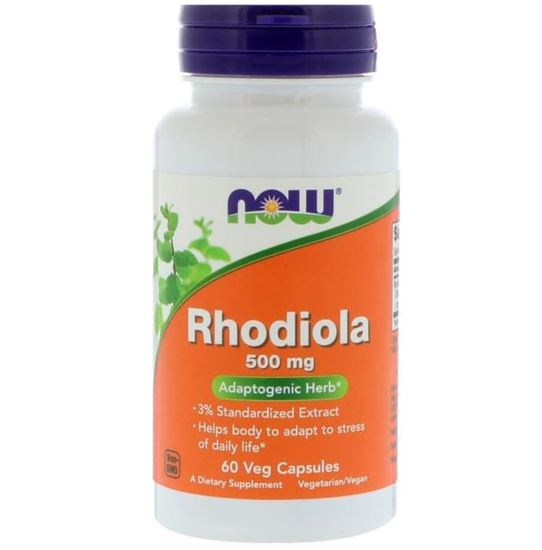 Picture of NOW Foods Rhodiola 500mg Veg Capsule