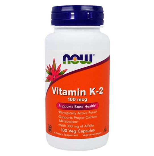 Picture of NOW Foods Vitamin K-2 100mcg Veg Capsule