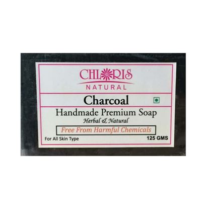 Picture of Chloris Natural Charcoal Handmade Premium Soap