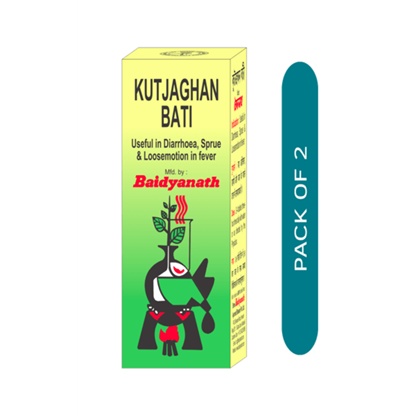 Picture of Baidyanath Kutjaghan Bati Tablet Pack of 2