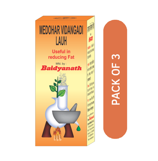 Picture of Baidyanath Medohar Vidangadi Lauh Pack of 3